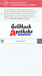 Mobile Screenshot of goldbachapotheke-eschwege.de